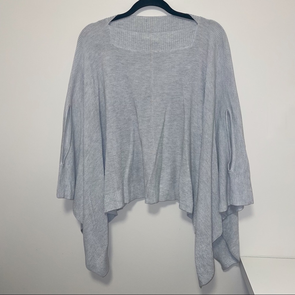 Lululemon Forward Flow Cape Sweater - Medium Gray - image 1
